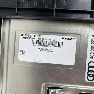 Усилвател Bose Audi A6 4G 4G0035223A / 320530-0020